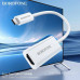 Borofone DH11 Type-C to HDMI(f) adapter, 4K@30Hz,  0.15m, white