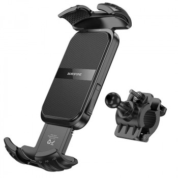 Borofone BH105 Crown bicycle motorcycle universal holder (на руль велосипеда) black