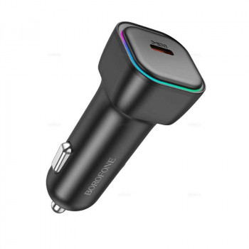 Borofone BZ28 Trophie single port PD30W Car Charger, black