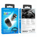 Borofone BZ29A Talented PD36W Car Charger (C+A) set, 1m C-C cable, transparent black