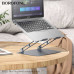Borofone BH115 Plus Vito Metal Notebook Holder, на стол, для ноутбука и планшета, metal gray