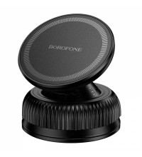 Borofone BH139 Rider Vacuum Suction Cup Magnetic Holder, магнитный держатель, на стекло, black