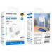 Borofone BAC10 Cypress 3 position 7-in-1 outlet extender (C+3U), 3xAC + 3USB + USB-C 20w, AC2500w