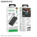 Borofone BAC2A Leya 3 position socket (C+3U), 3xAC + 3USB + USB-C 12w, AC2500w, 1.5m, black