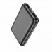 Borofone BJ34 Creed Power Bank 5000mah, 2 USB, 2A, black