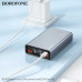 Borofone BJ40 Happy way 65W Power Bank 15000mah, SCP 22.5w, LED digital display, grey