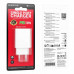 Borofone BA21A Pro Long journey single port PD20w Charger, white