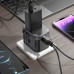Borofone BAC13 Leader 3-port PD20W 1C2A universal conversion charger, black