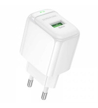 Borofone BAS42A Potential single-port QC3.0 Charger, white