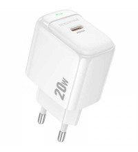Borofone BAS43A Potential single-port PD20W charger (EU), white