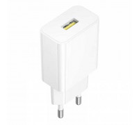 Borofone BA111A Star single-port QC3.0 Charger, 15W, white