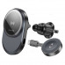Borofone BH219 Fine 2-in-1 wireless fast charging car holder, в решетку, Qi 15w, black