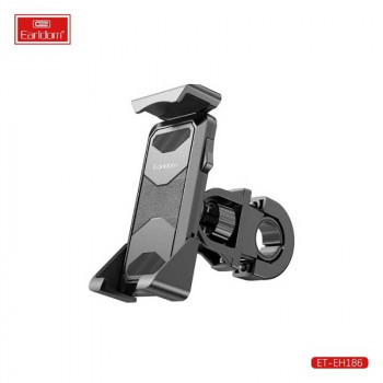 Earldom EH186 Universal Motorcycle Phone Holder, держатель велосипедный черный