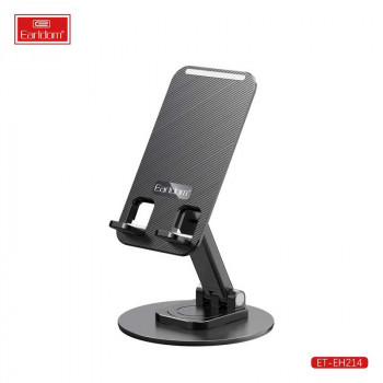 Earldom EH214 Fordable Rotatable Desktop Holder, на стол, black