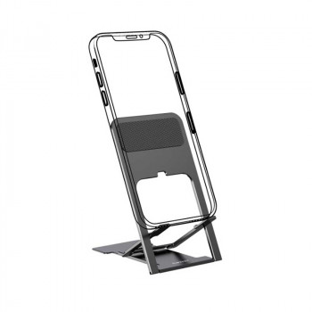 Earldom EH159 Ultra-Thin Foldable Desktop Stand black