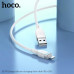 Hoco X109 Energy silicon cable for iP, USB-A to Lightning, 1m, white
