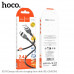 Hoco X109 Energy silicon cable for iP, USB-A to Lightning, 3m, black