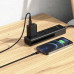 Hoco X59 Cool Victory Data Cable, 8-pin, в оплетке, 1m, 2.4A, black