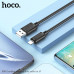 Hoco X88 Gratified charging data cable, 8-pin, 1m, 2.4A, black