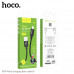 Hoco X89 Wind Charging Data Cable, 8-pin, в оплетке, 1m, 2.4A, black