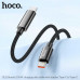 Hoco U125 Benefit 100W Cable, Type-C to Type-C, 5A, 1.2m, Digital Display, оплетка, black