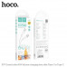 Hoco X97 Crystal Color 60W Silicone Cable, Type-C to Type-C, 3A, 60w, 1m, силиконовый, white