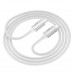 Hoco U134 Primero 60W Cable, Type-C to Type-C, 3A, 1.2m, оплетка, gray