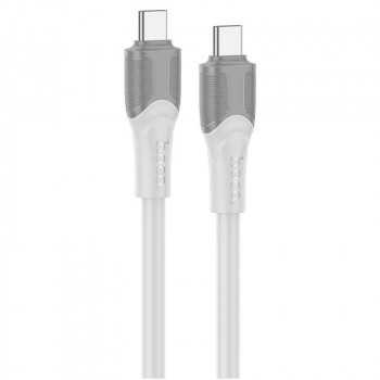 Hoco X106 Big bull 240W Cable, Type-C to Type-C, 5A, 240w, 3m, gray
