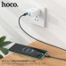 Hoco X89 Wind 60W Cable, Type-C to Type-C, 3A, 60w, 2m, оплетка, black