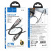 Hoco U133 Monte PD Cable iP (C-to-L), PD27W, 1.2m, оплетка, black