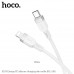 Hoco X109 Energy PD27W silicon cable for iP, Type-C to Lightning, 1m, white