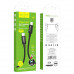 Hoco X89 Wind PD Charging Data Cable iP (C-to-L), PD20W, 1m, оплетка, black