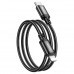 Hoco X89 Wind PD Charging Data Cable iP (C-to-L), PD20W, 1m, оплетка, black