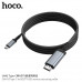 Hoco UA43 Type-C to HDMI HD on-screen cable, 1.8m, Black
