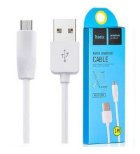 Hoco X1, microUSB, 1m, white
