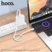 Hoco X37 Cool power charging data cable, micro USB, 0.5m, .2.4A, white