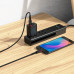 Hoco X59 Victory charging data cable, microUSB, 2m, оплетка, black