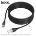 Hoco X109 Energy silicon cable, USB-A to Type-C, 3m, black