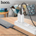 Hoco X59 Victory Charging Data Cable, Type-C, в оплетке, 3A, 3m, black