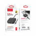 Hoco HB35 Easy link USB3.0 Gigabit Ethernet Adapter, 3xUSB3.0 + 1GB LAN,  1.2м, metal gray
