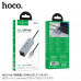 Hoco HB1D 4-in-1 USB 100Mbps Ethernet Adapter, 3xUSB2.0 + 100Mbps LAN,  gray