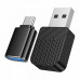 Hoco HU3 Tony car wireless CarPlay adapter, WiFi 2.4-5.8Ghz, BT 2.4Ghz, for iPhone
