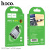 Hoco UA35 Type-C to RJ45 Ethernet Adapter, 100Mbps LAN,  metal gray