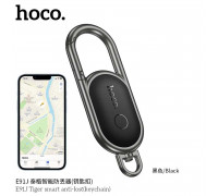 Hoco E91J Tiger smart anti-lost device keychain, устройство защиты от потери, black