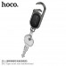 Hoco E91J Tiger smart anti-lost device keychain, устройство защиты от потери, black