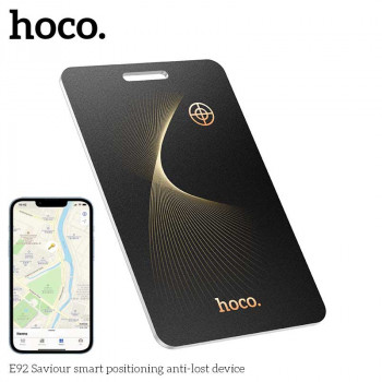 Hoco E92 Saviour smart positioning anti-lost device, устройство защиты от потери, black