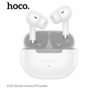 Hoco EQ24 Estrella true Wireless BT5.4 Headset, 7h (35h), white