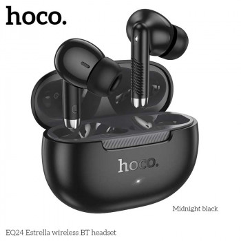 Hoco EQ24 Estrella true Wireless BT5.4 Headset, 7h (35h), black