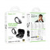 Hoco EW206 Mist True Wireless BT Headset, BT 6.0, 4h, с заушиной, black