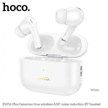 Hoco EW56 Plus ANC TWS BT5.3 Headset, white